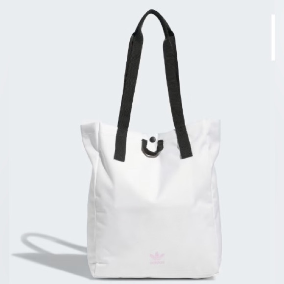 ADIDAS Originals Simple Tote Bag White/Bliss Lilac NWT - Picture 5 of 6